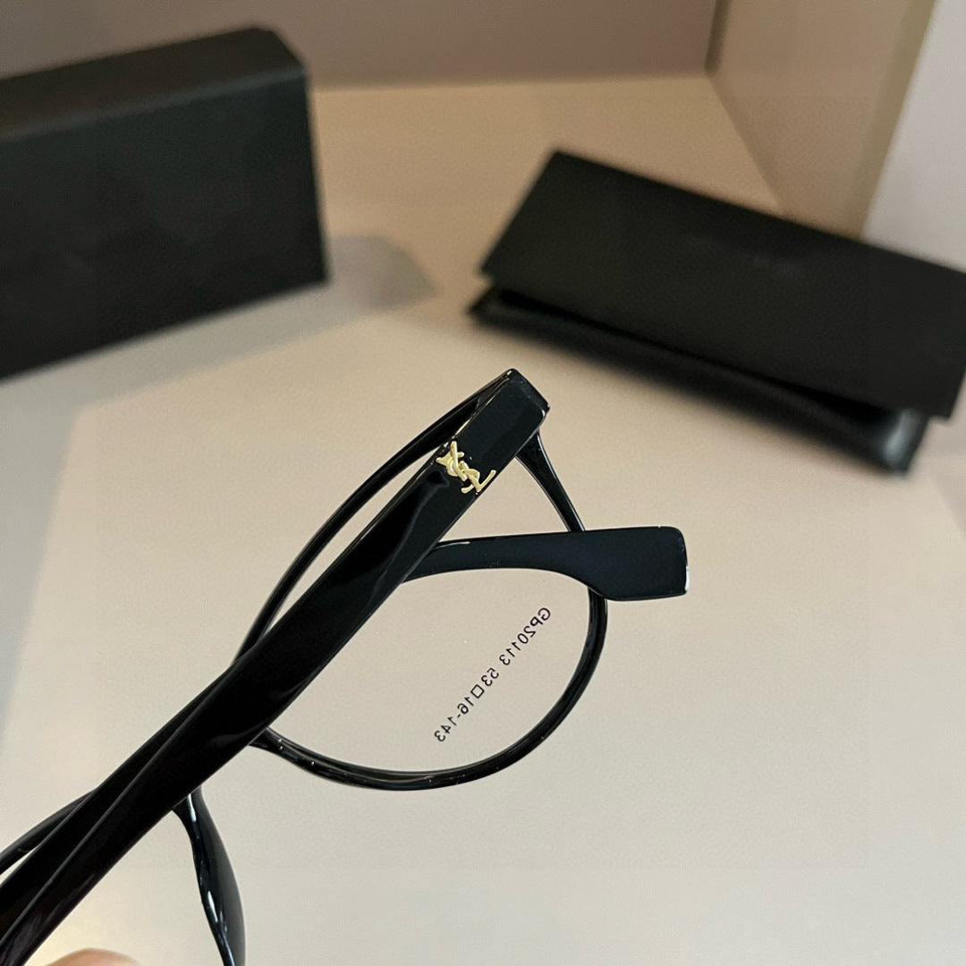 Saint Laurent Oversized Silver Lens Sunglasses for Men & Women - detail image 7