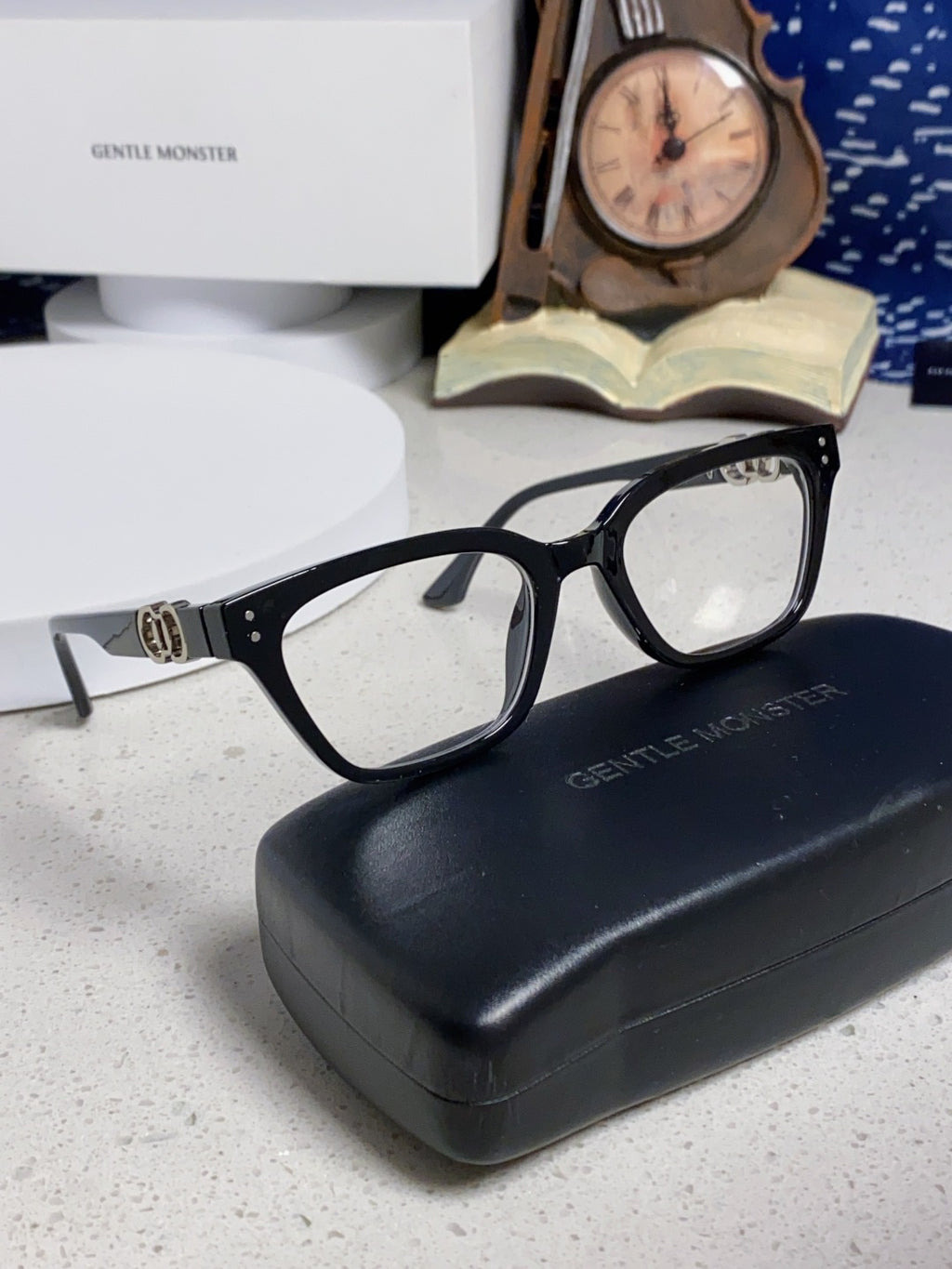 Gentle Monster XOXO Square Silver Lens Sunglasses for Men & Women - 416471 - detail image 10