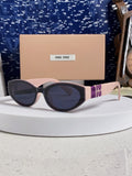 Miu Miu Cat-Eye Blue Lens Sunglasses for Women - 416154