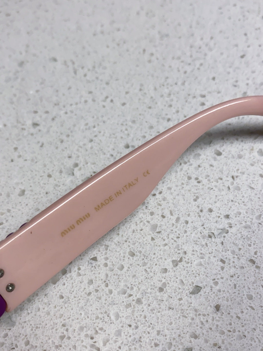 Miu Miu Cat-Eye Blue Lens Sunglasses for Women - 416154 - detail image 8