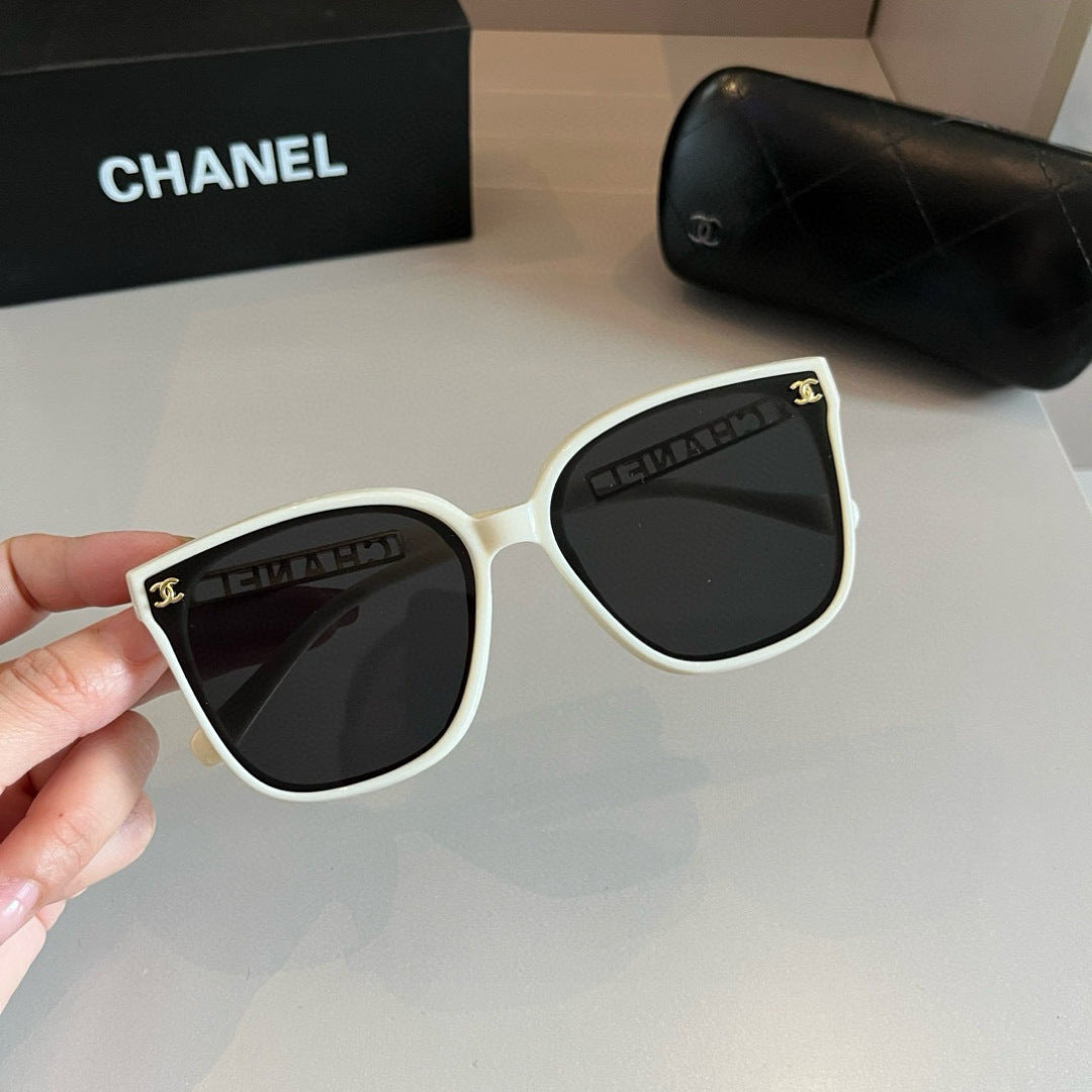 Chanel Oversized Silver Lens Sunglasses for Men & Women - 398518 - detail image 5