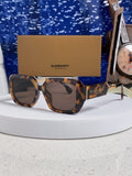 Burberry Rectangular Red Lens Sunglasses for Men & Women - 416079