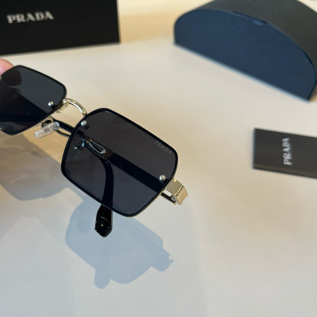 Prada Polarized Fashion Silver Lens Sunglasses for Men - 432063 - detail image 6