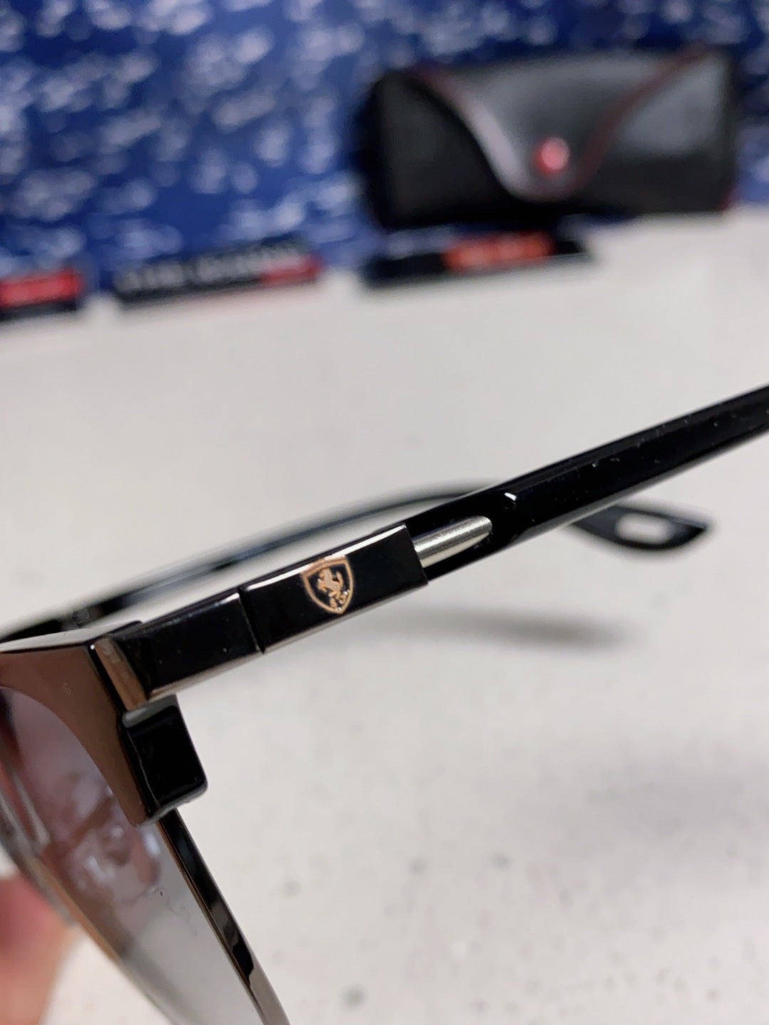 Ray-Ban Browline Blue Lens Sunglasses for Men & Women - 358975 - detail image 7