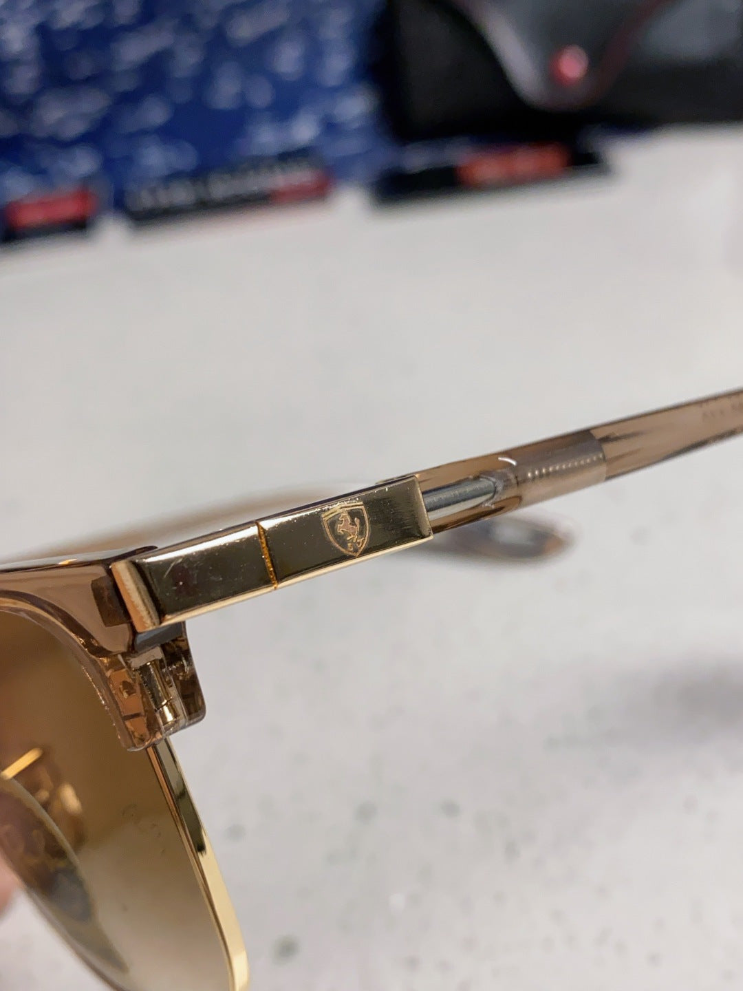Ray-Ban Browline Brown Lens Sunglasses for Men & Women - detail image 7