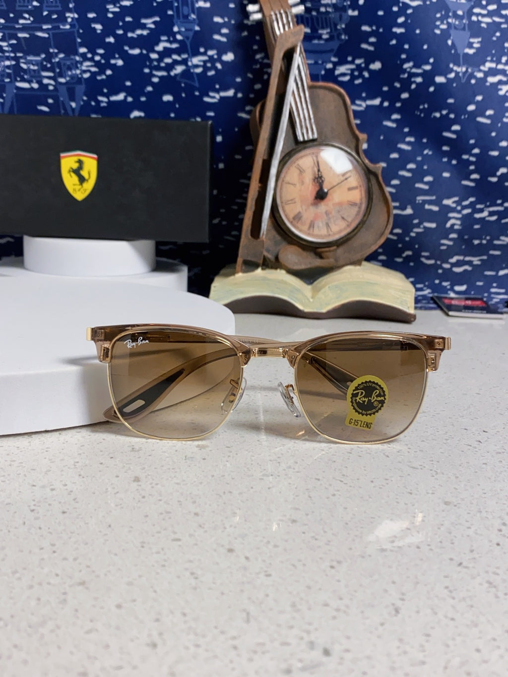 Ray-Ban Browline Brown Lens Sunglasses for Men & Women - detail image 9