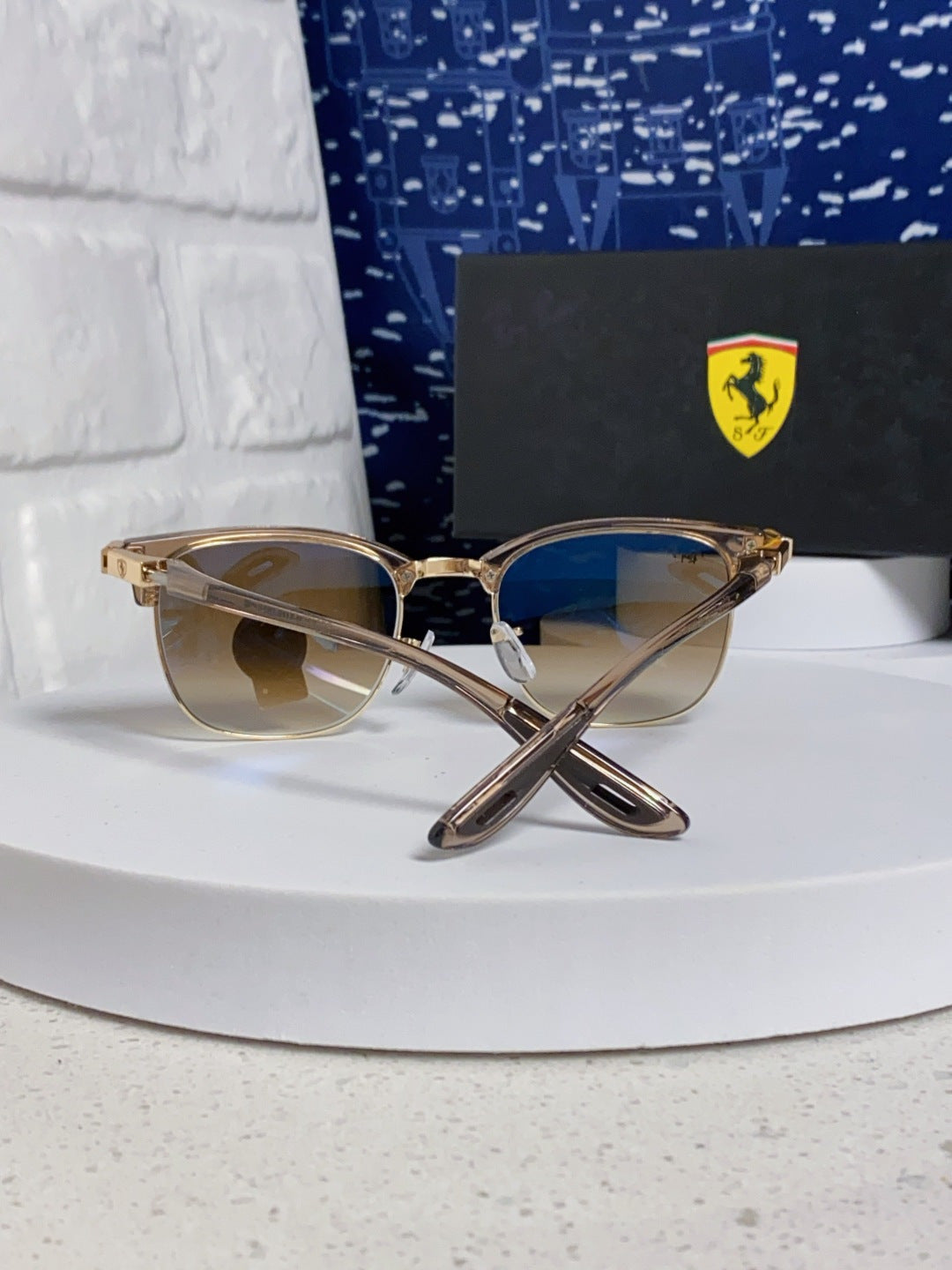 Ray-Ban Browline Brown Lens Sunglasses for Men & Women - detail image 3