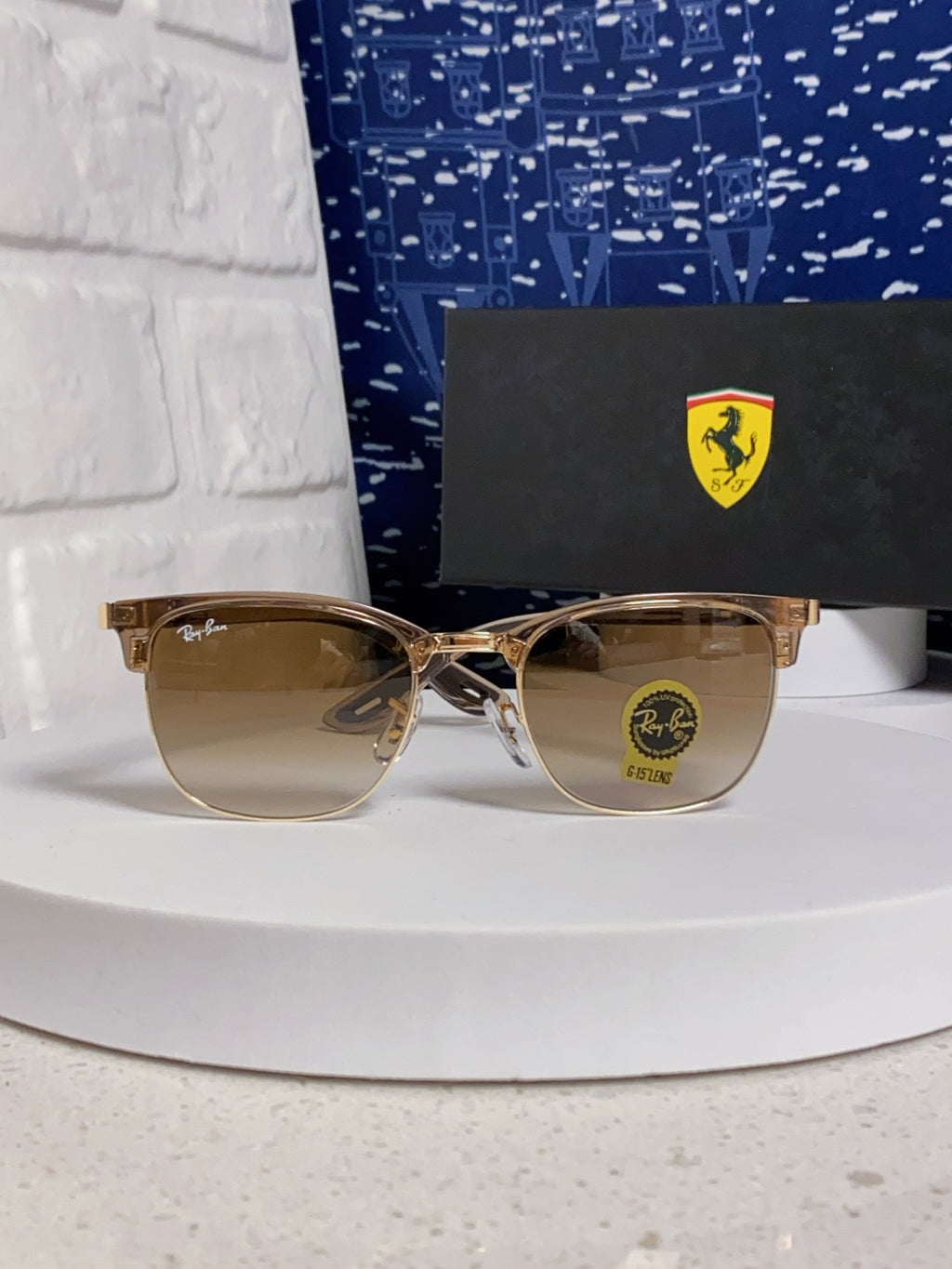 Ray-Ban Browline Brown Lens Sunglasses for Men & Women - detail image 2
