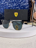 Ray-Ban Browline Black Lens Sunglasses for Men & Women