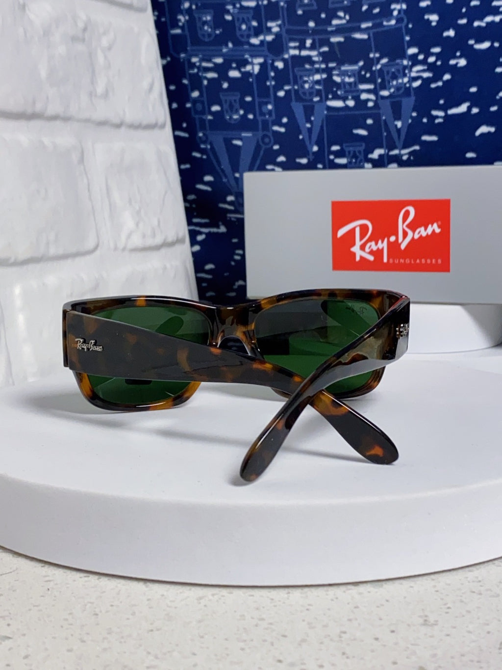Ray-Ban RB2187 Square Black Lens Sunglasses for Men & Women - 358970 - detail image 3