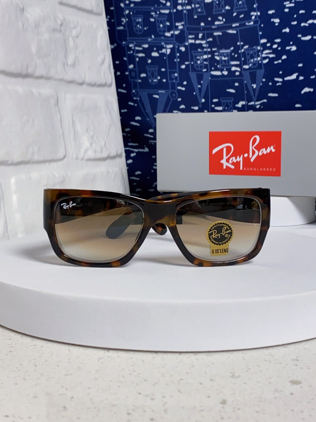 Ray-Ban RB2187 Square Brown Lens Sunglasses for Men & Women - 358971 - detail image 2