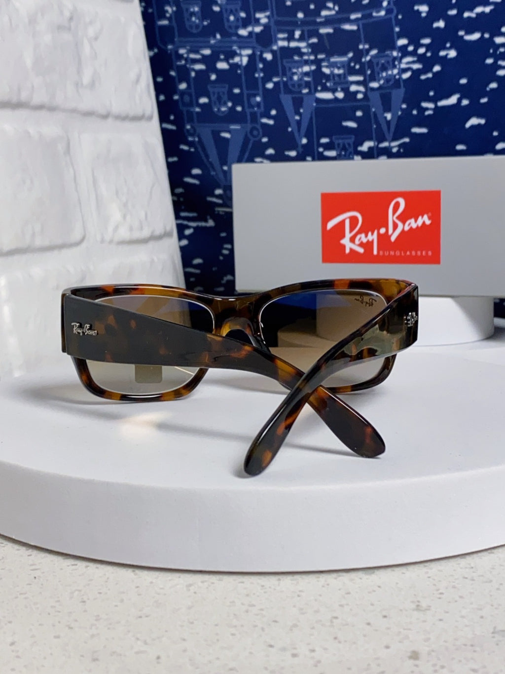 Ray-Ban RB2187 Square Brown Lens Sunglasses for Men & Women - 358971 - detail image 3