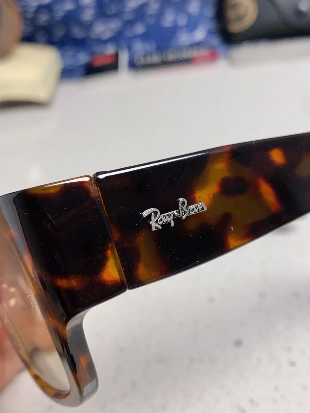Ray-Ban RB2187 Square Brown Lens Sunglasses for Men & Women - 358971 - detail image 7