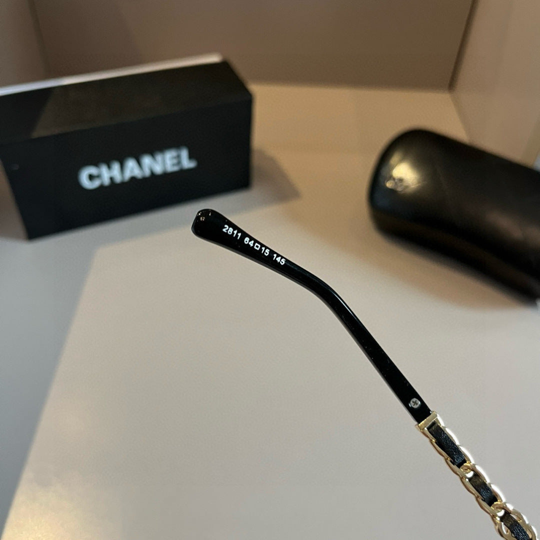 Chanel Oversized Silver Lens Sunglasses for Men & Women - 371721 - detail image 6