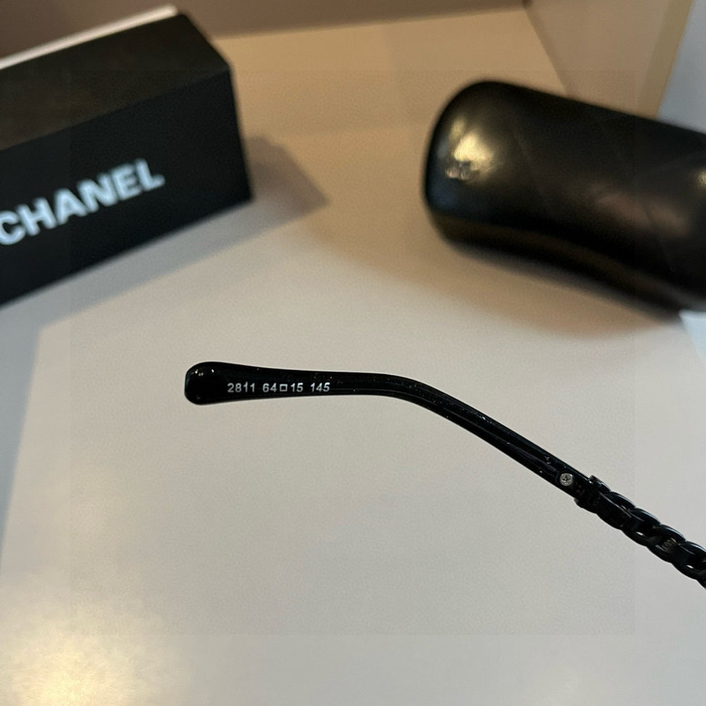Chanel Oversized Silver Lens Sunglasses for Men & Women - 371722 - detail image 8