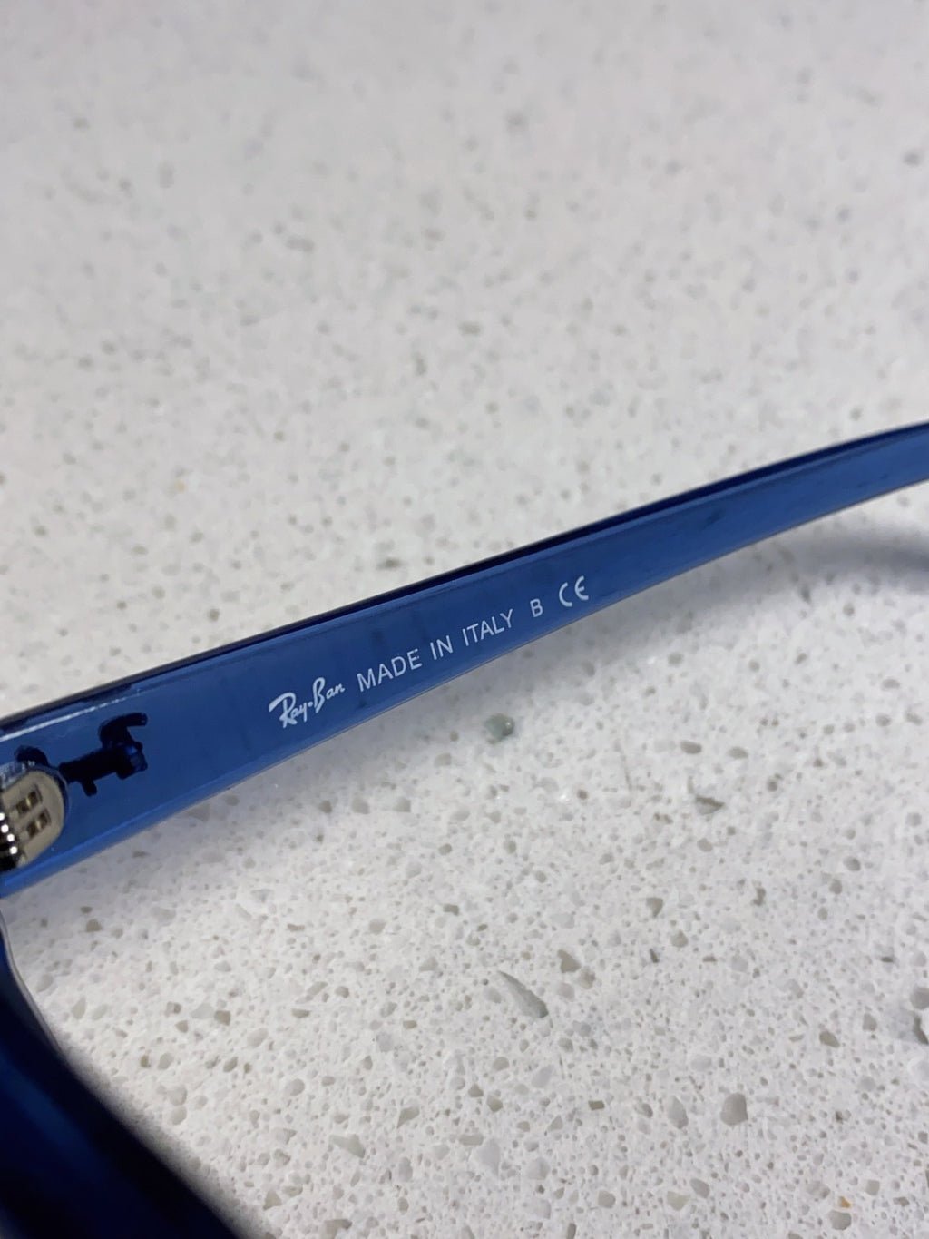 Ray-Ban RB0707SF Aviator Blue Lens Sunglasses for Men - 359008 - detail image 8