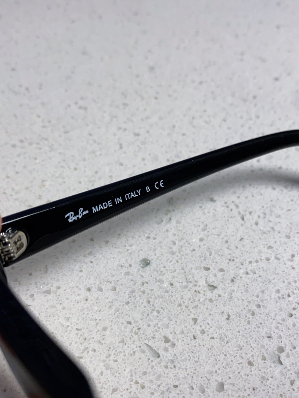 Ray-Ban RB0707SF Aviator Silver Lens Sunglasses for Men - detail image 8