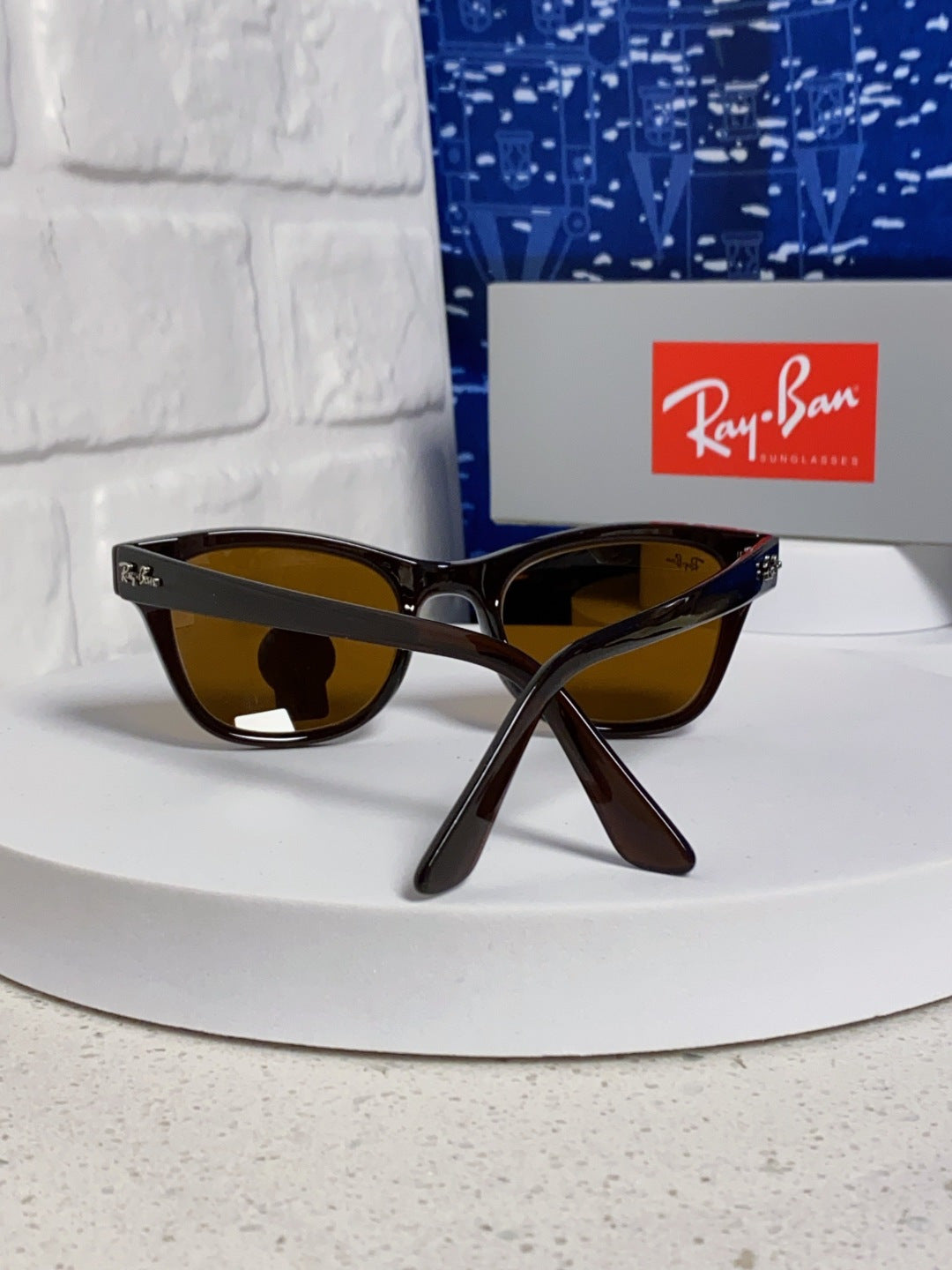 Ray-Ban RB0707SF Aviator Brown Lens Sunglasses for Men - 359011 - detail image 3