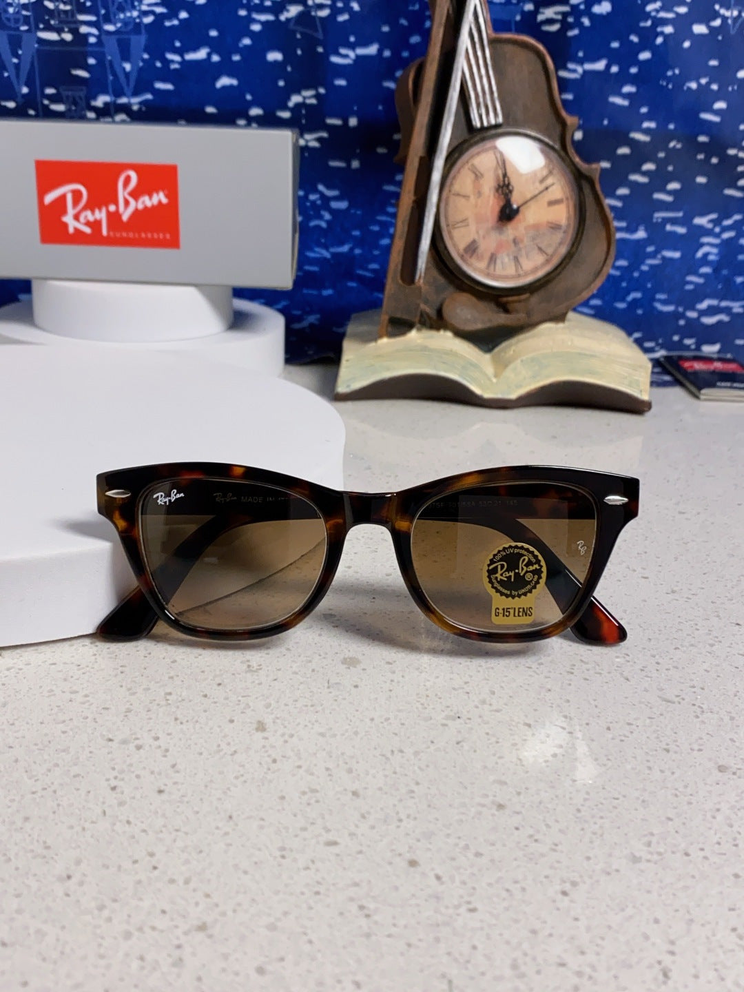 Ray-Ban RB0707SF Aviator Brown Lens Sunglasses for Men - 359012 - detail image 8
