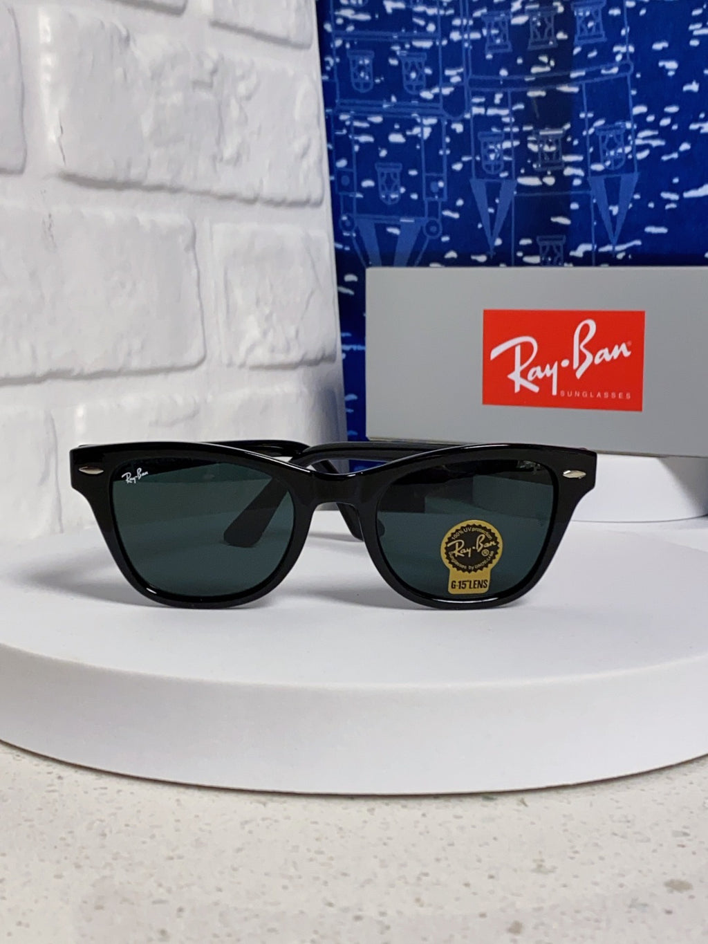 Ray-Ban RB0707SF Aviator Black Lens Sunglasses for Men - 359015 - detail image 2