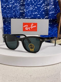 Ray-Ban RB0707SF Aviator Black Lens Sunglasses for Men