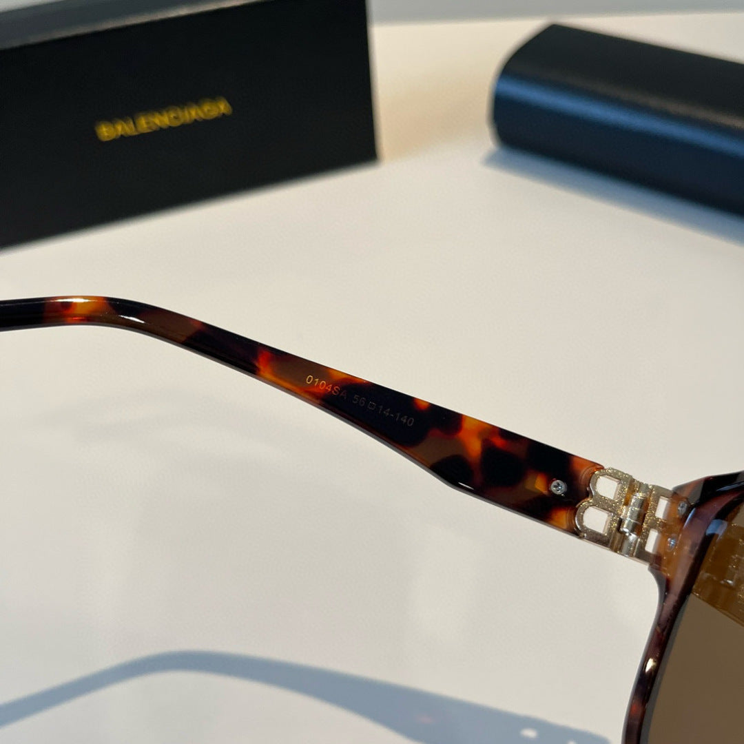 Balenciaga Folding Square Black Lens Sunglasses for Men & Women - 466035 - detail image 10