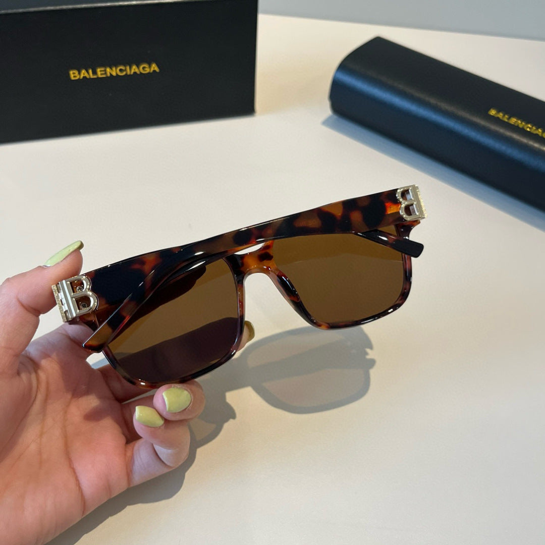 Balenciaga Folding Square Black Lens Sunglasses for Men & Women - 416141 - detail image 7