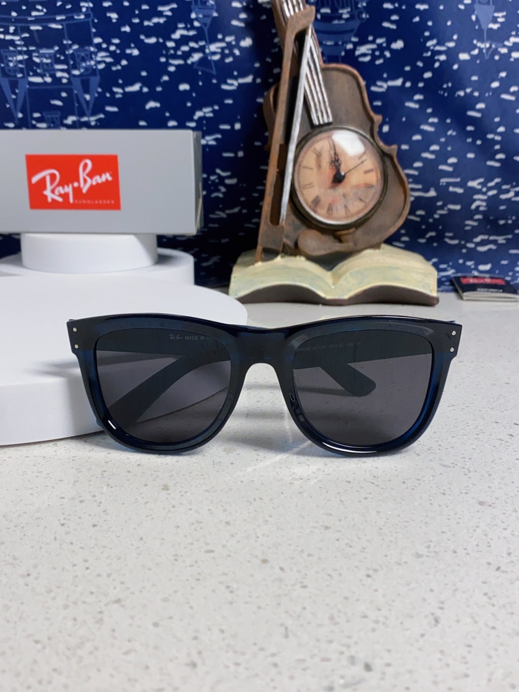 Ray-Ban RBR0503S Square Black Lens Sunglasses for Men & Women - 935616 - detail image 9