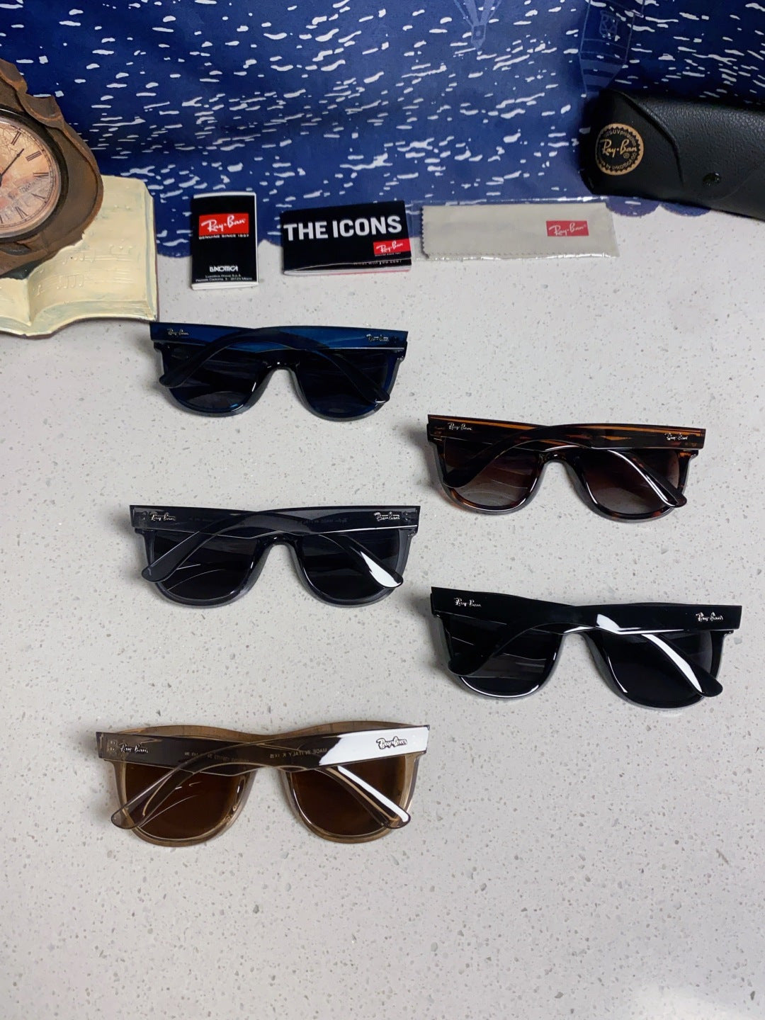 Ray-Ban RBR0503S Square Brown Lens Sunglasses for Men & Women - 935618 - detail image 11
