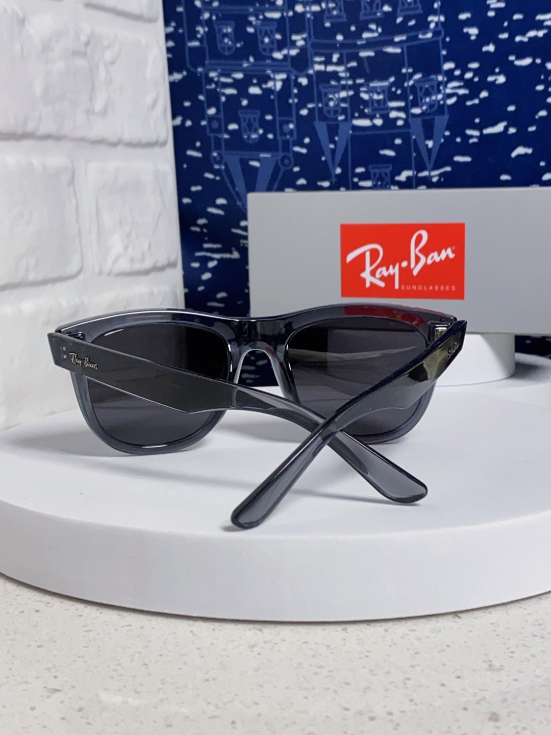 Ray-Ban RBR0503S Square Black Lens Sunglasses for Men & Women - 935617 - detail image 3
