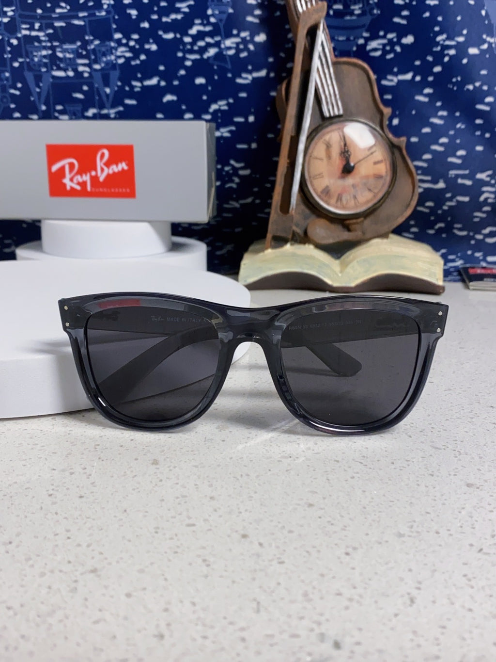 Ray-Ban RBR0503S Square Black Lens Sunglasses for Men & Women - 935617 - detail image 9