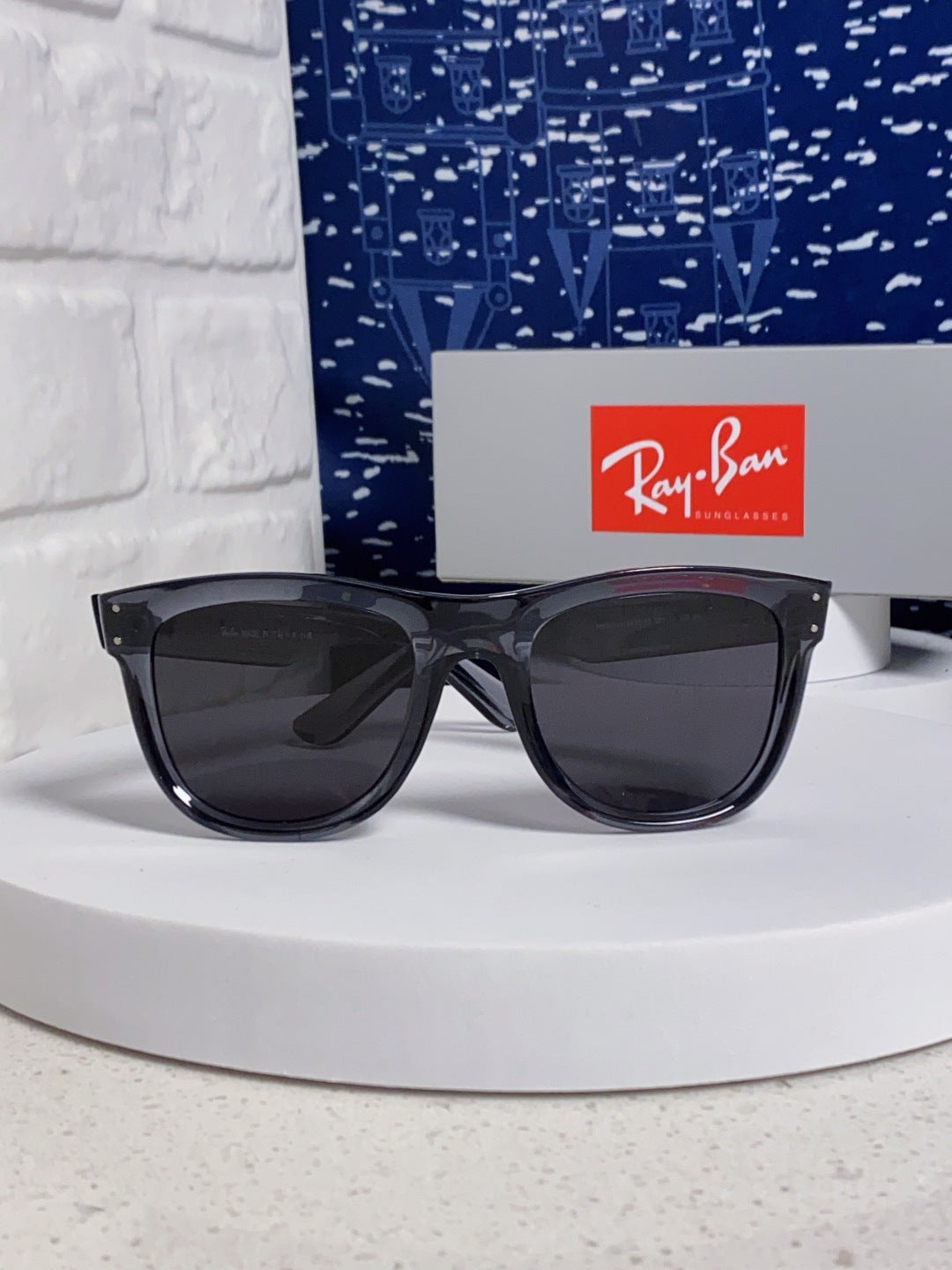 Ray-Ban RBR0503S Square Black Lens Sunglasses for Men & Women - 935617 - detail image 2