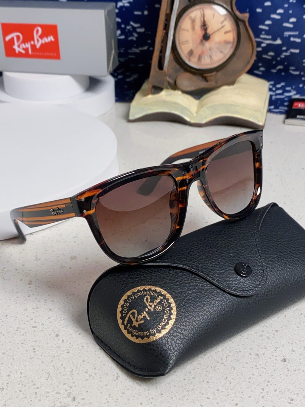 Ray-Ban RBR0503S Square Red Lens Sunglasses for Men & Women - 935619 - detail image 10