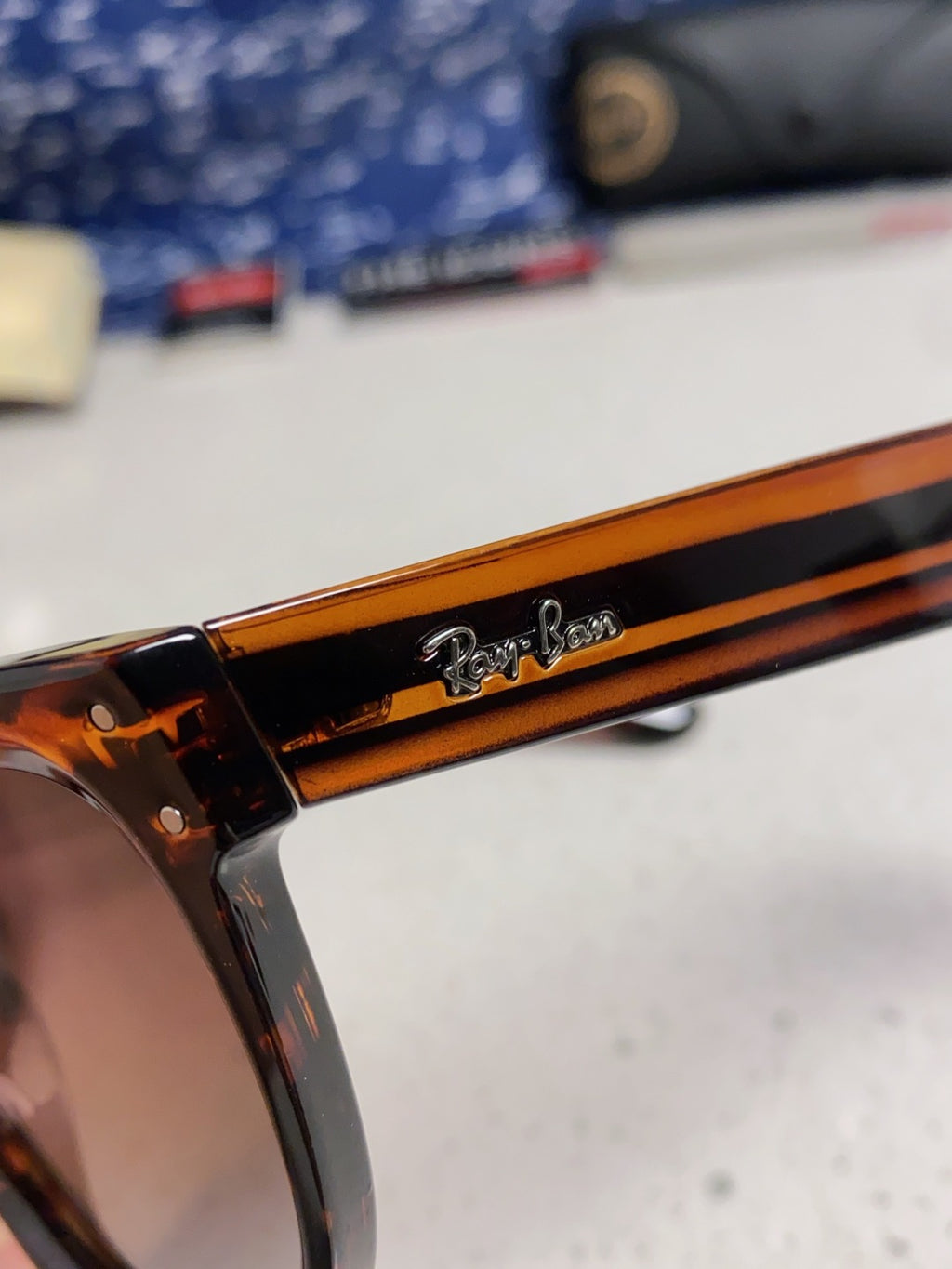 Ray-Ban RBR0503S Square Red Lens Sunglasses for Men & Women - 935619 - detail image 7