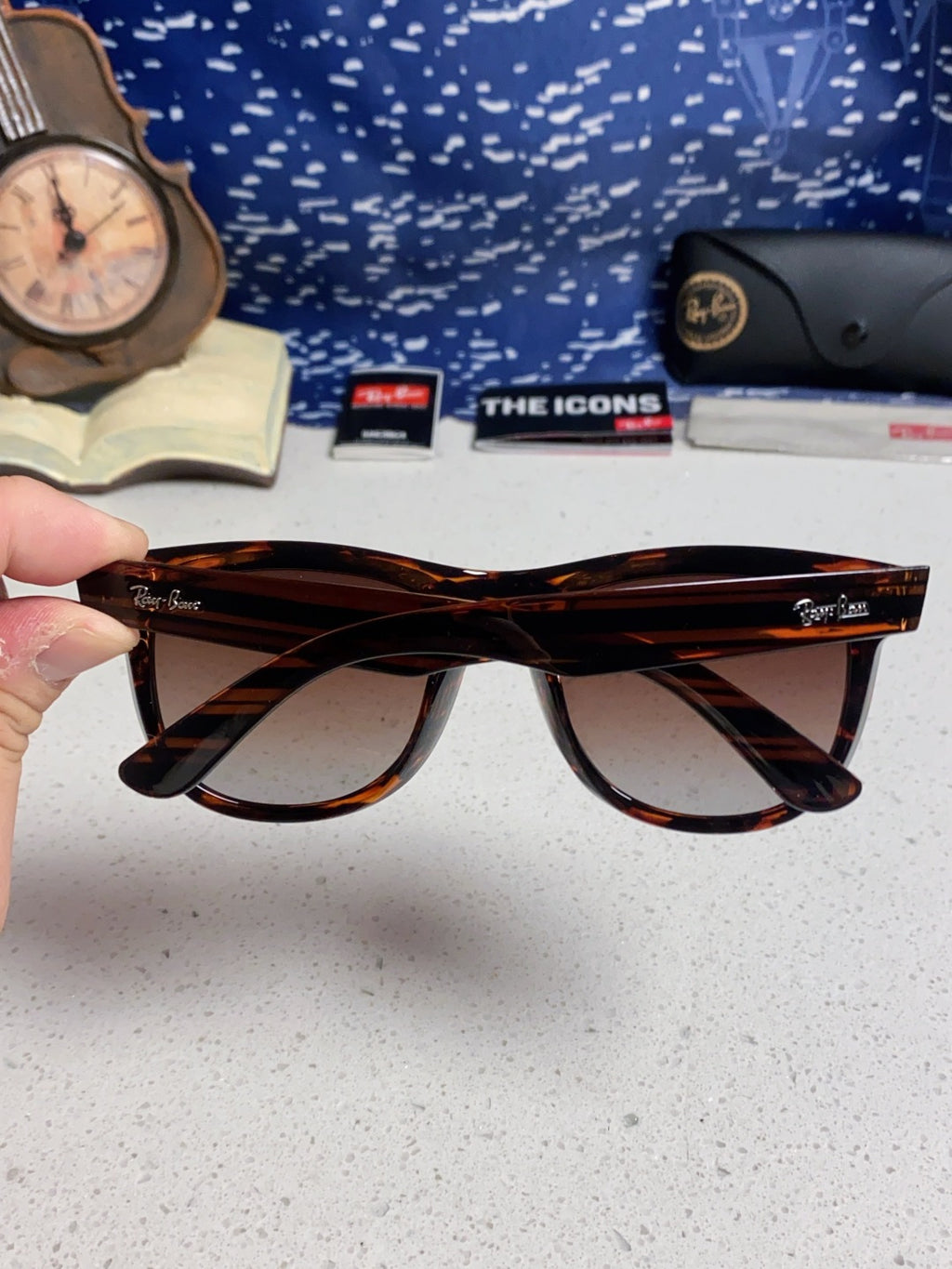 Ray-Ban RBR0503S Square Red Lens Sunglasses for Men & Women - 935619 - detail image 5