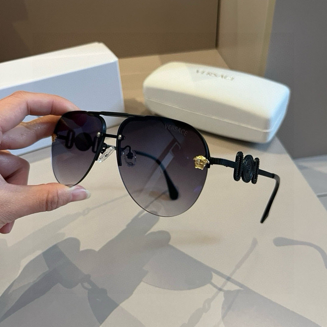 Versace Polarized Fashion Gray Lens Sunglasses for Men & Women - 487790 - detail image 2