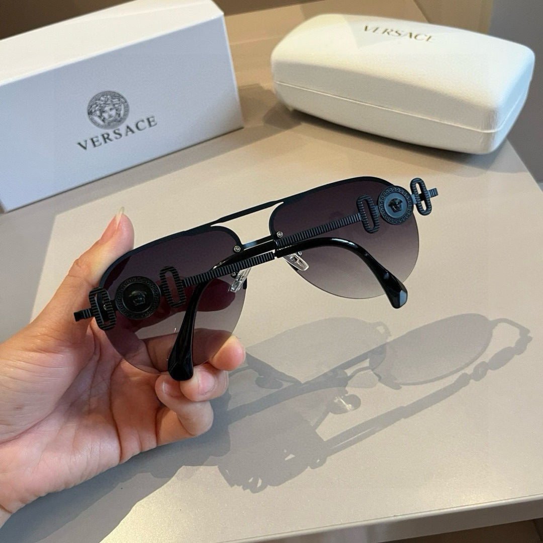 Versace Polarized Fashion Gray Lens Sunglasses for Men & Women - 487790 - detail image 4