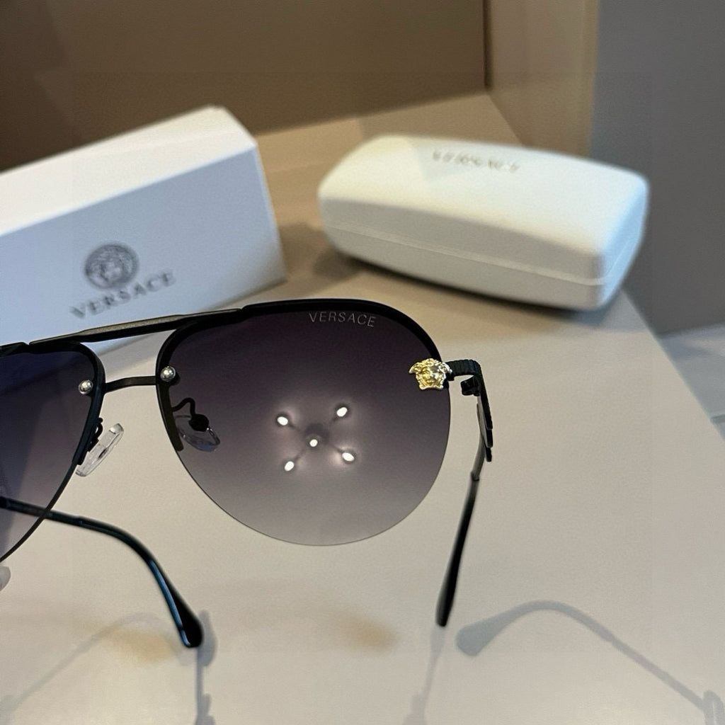 Versace Polarized Fashion Silver Lens Sunglasses for Men & Women - 432772 - detail image 3