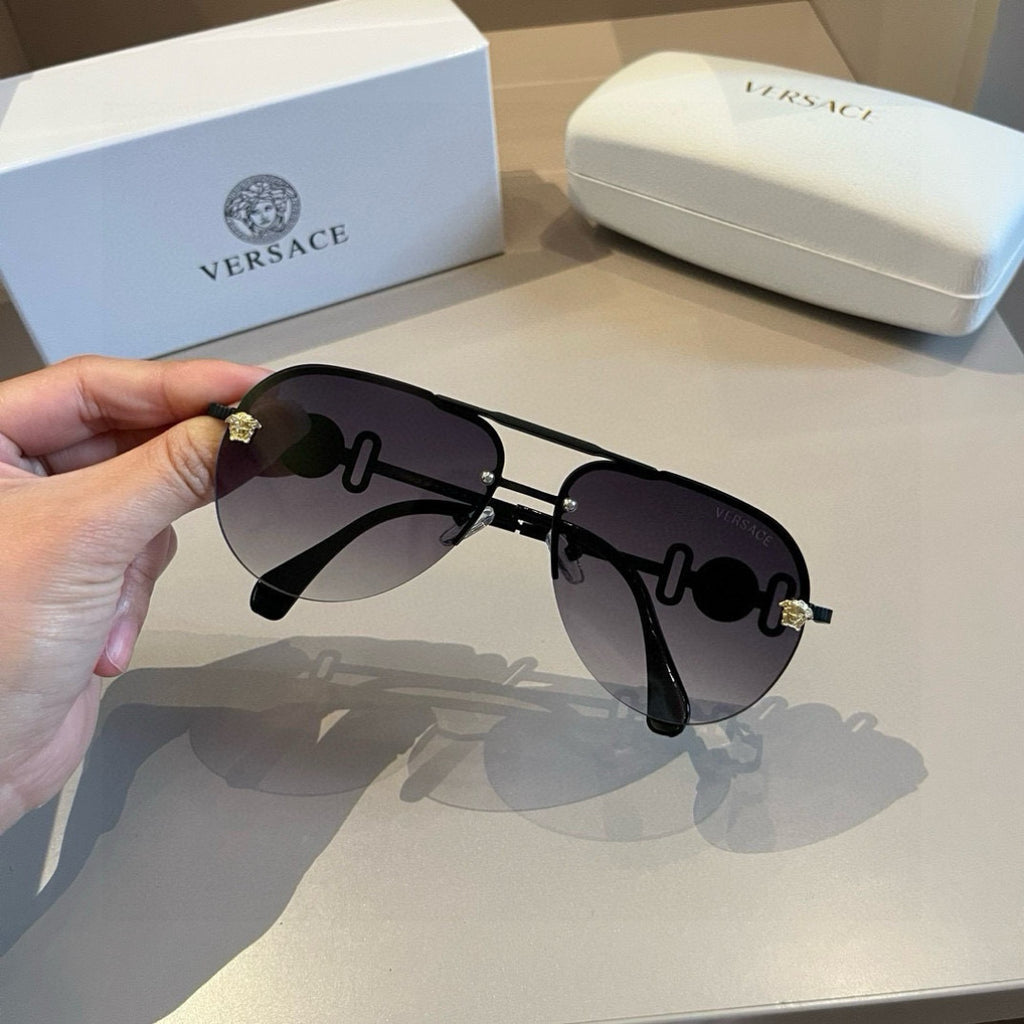 Versace Polarized Fashion Silver Lens Sunglasses for Men & Women - 432772 - detail image 7