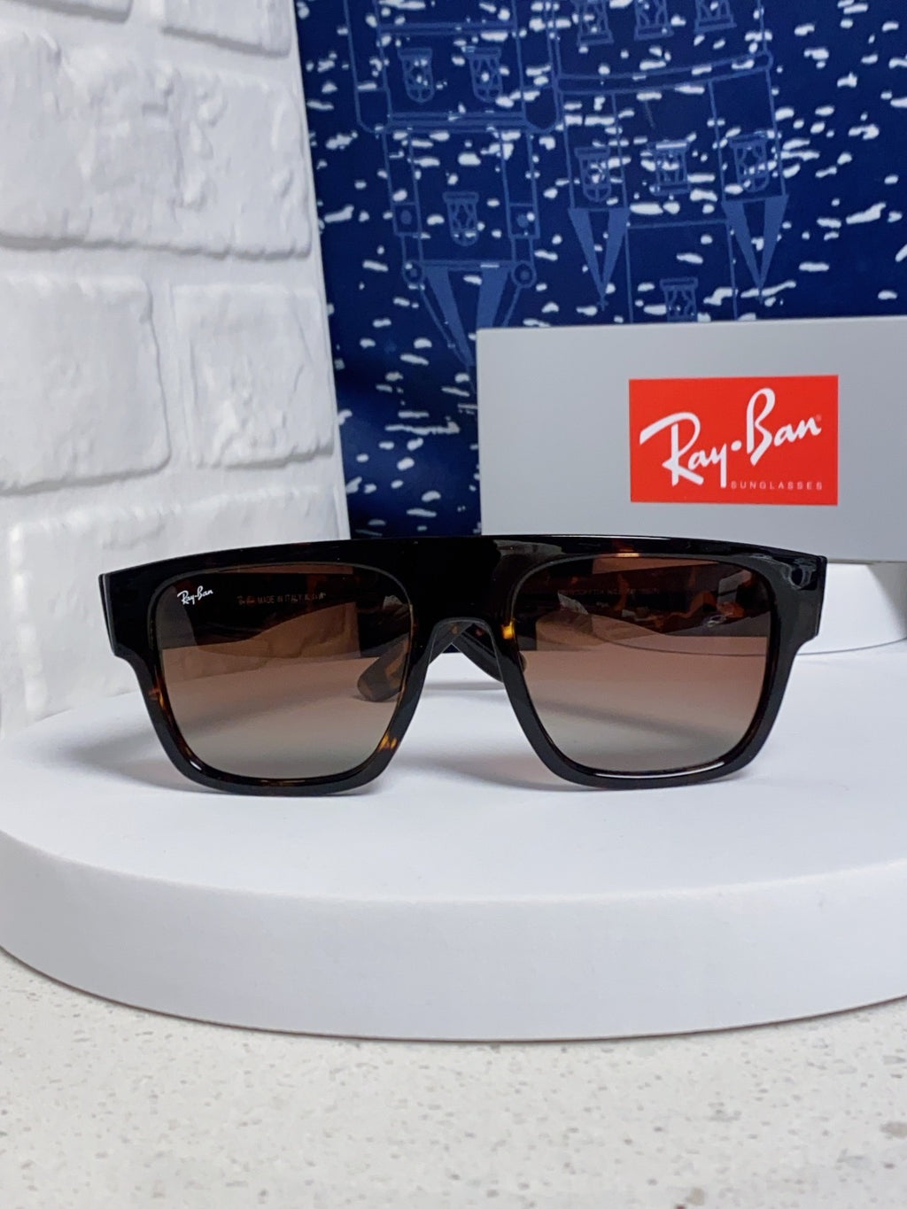 Ray-Ban RB0360 Square Red Lens Sunglasses for Men & Women - detail image 2