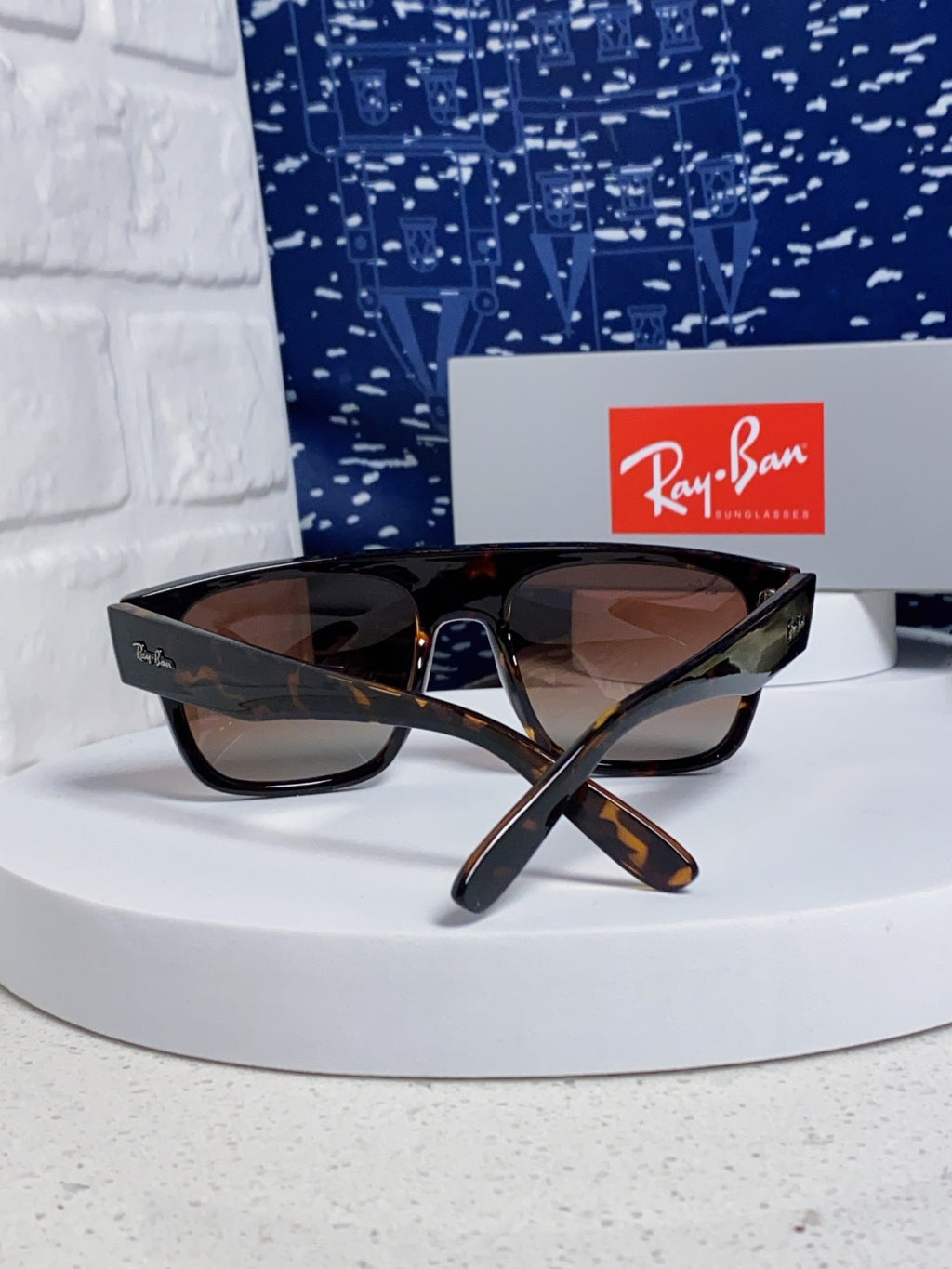 Ray-Ban RB0360 Square Red Lens Sunglasses for Men & Women - detail image 3
