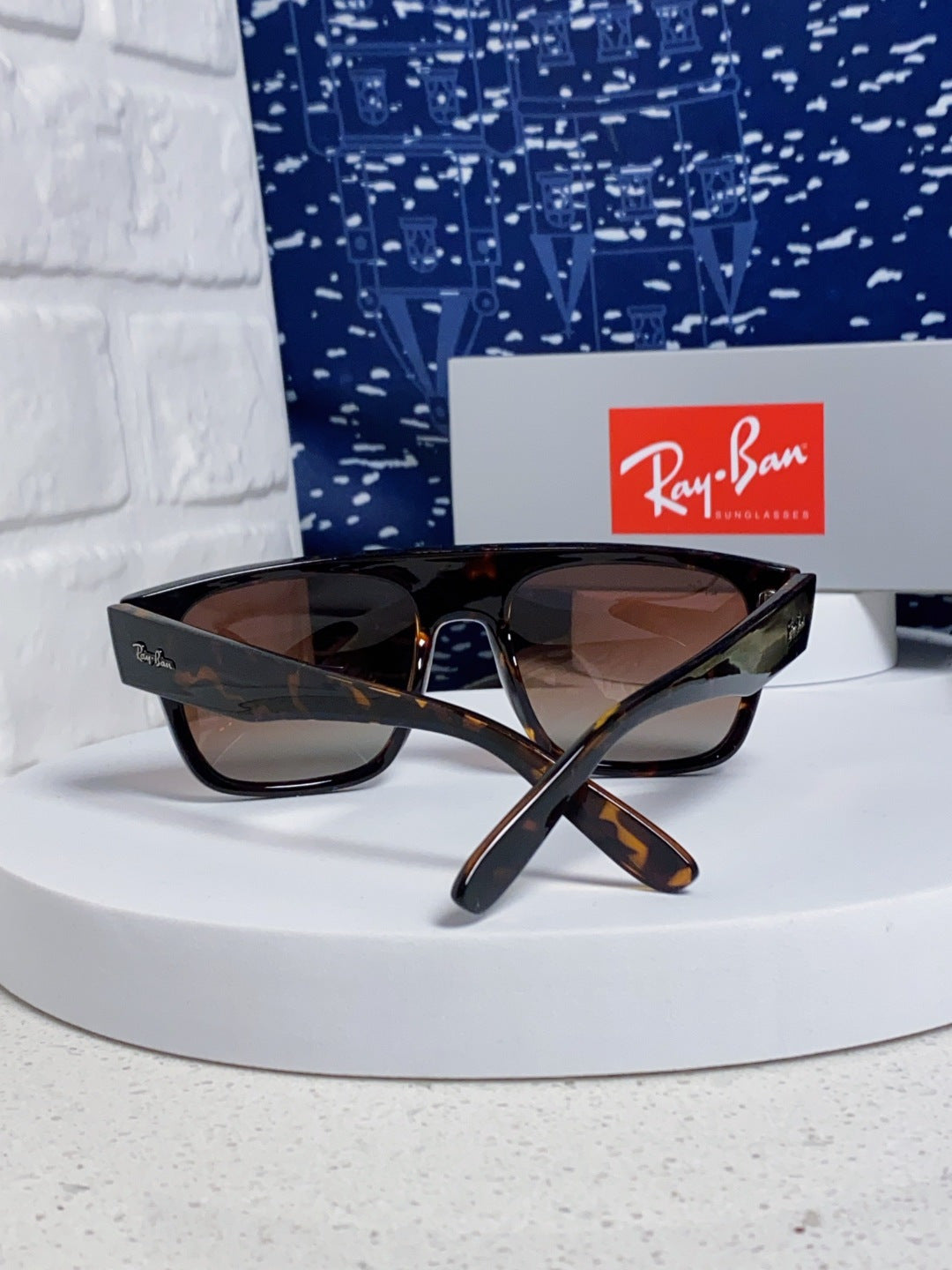 Ray-Ban RB0360 Square Red Lens Sunglasses for Men & Women - detail image 3