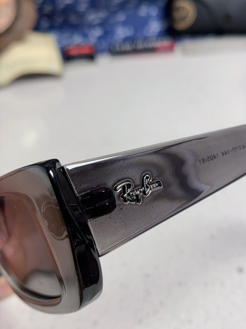 Ray-Ban RB4425 Square Black Lens Sunglasses for Men & Women - 383164 - detail image 6