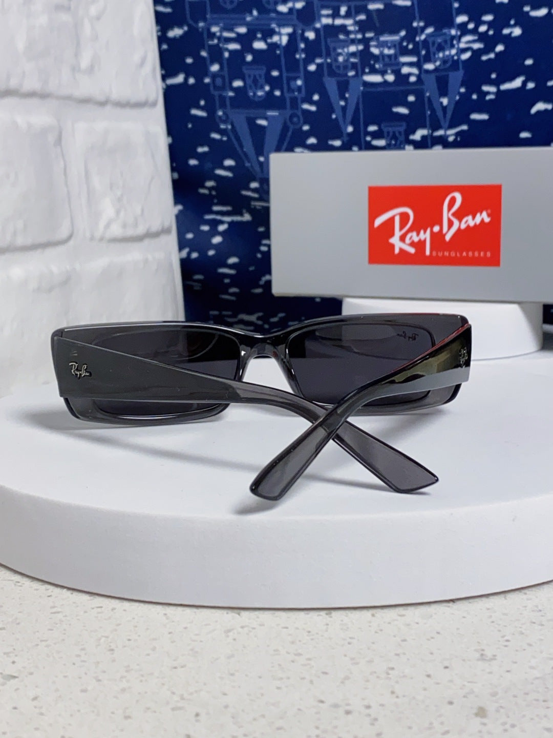 Ray-Ban RB4425 Square Black Lens Sunglasses for Men & Women - 383164 - detail image 2