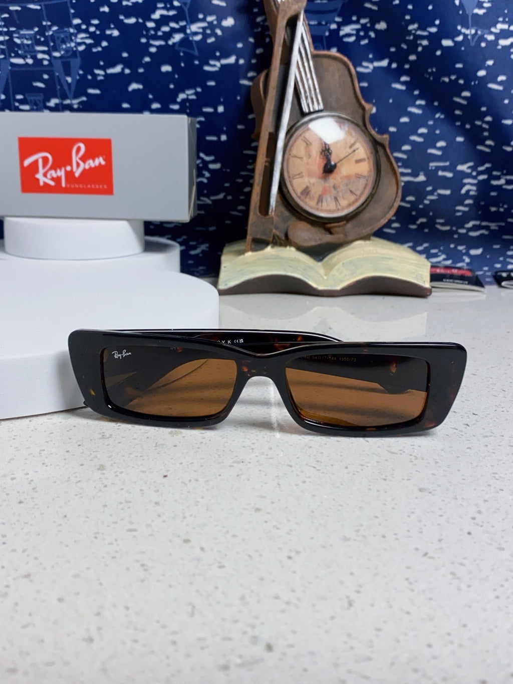 Ray-Ban RB4425 Square Brown Lens Sunglasses for Men & Women - 383165 - detail image 9