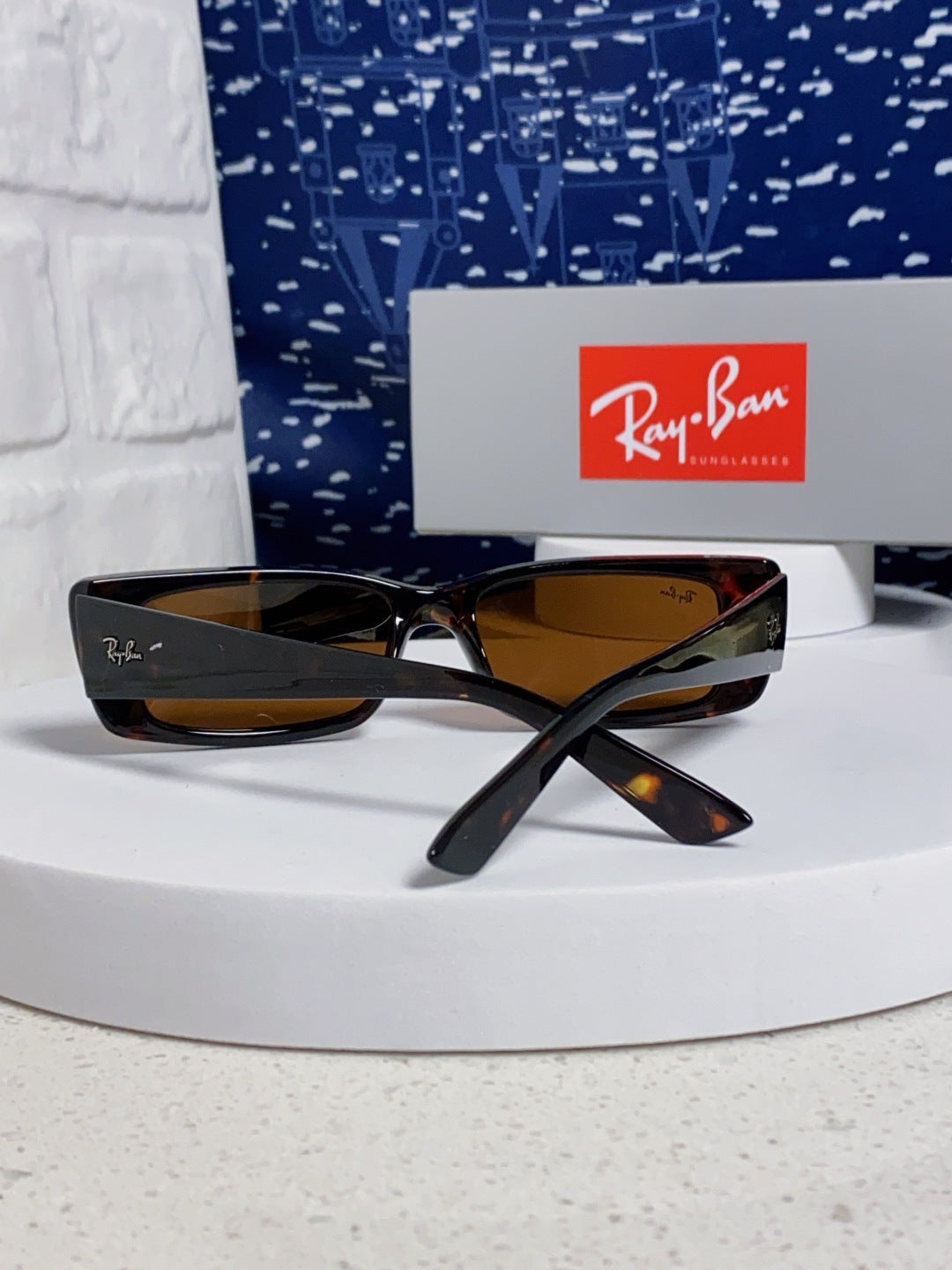 Ray-Ban RB4425 Square Brown Lens Sunglasses for Men & Women - 383165 - detail image 3