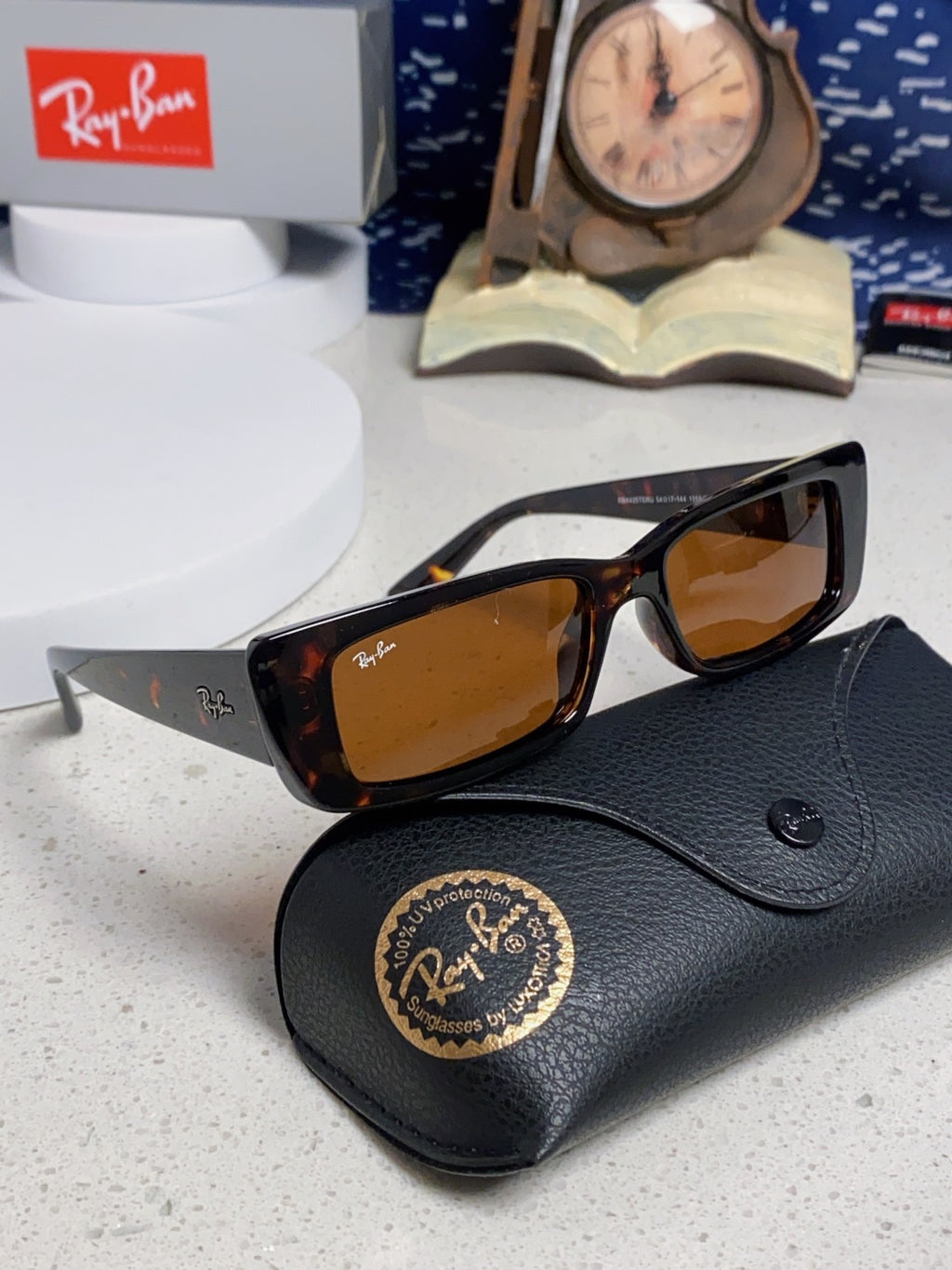 Ray-Ban RB4425 Square Brown Lens Sunglasses for Men & Women - 383165 - detail image 10