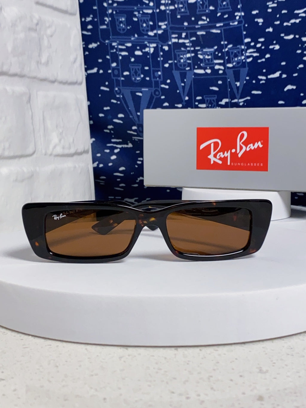 Ray-Ban RB4425 Square Brown Lens Sunglasses for Men & Women - 383165 - detail image 2