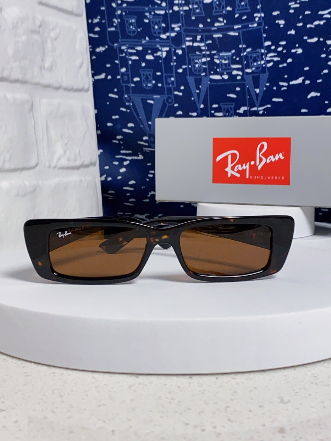 Ray-Ban RB4425 Square Brown Lens Sunglasses for Men & Women - 383165 - detail image 2