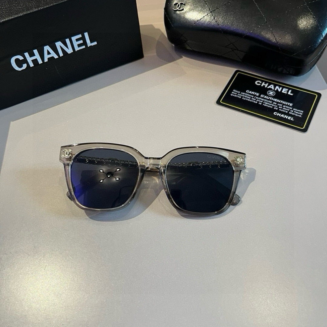 Chanel Square Gold Lens Sunglasses for Men & Women - 382277 - detail image 8